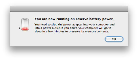 Low Battery Critical